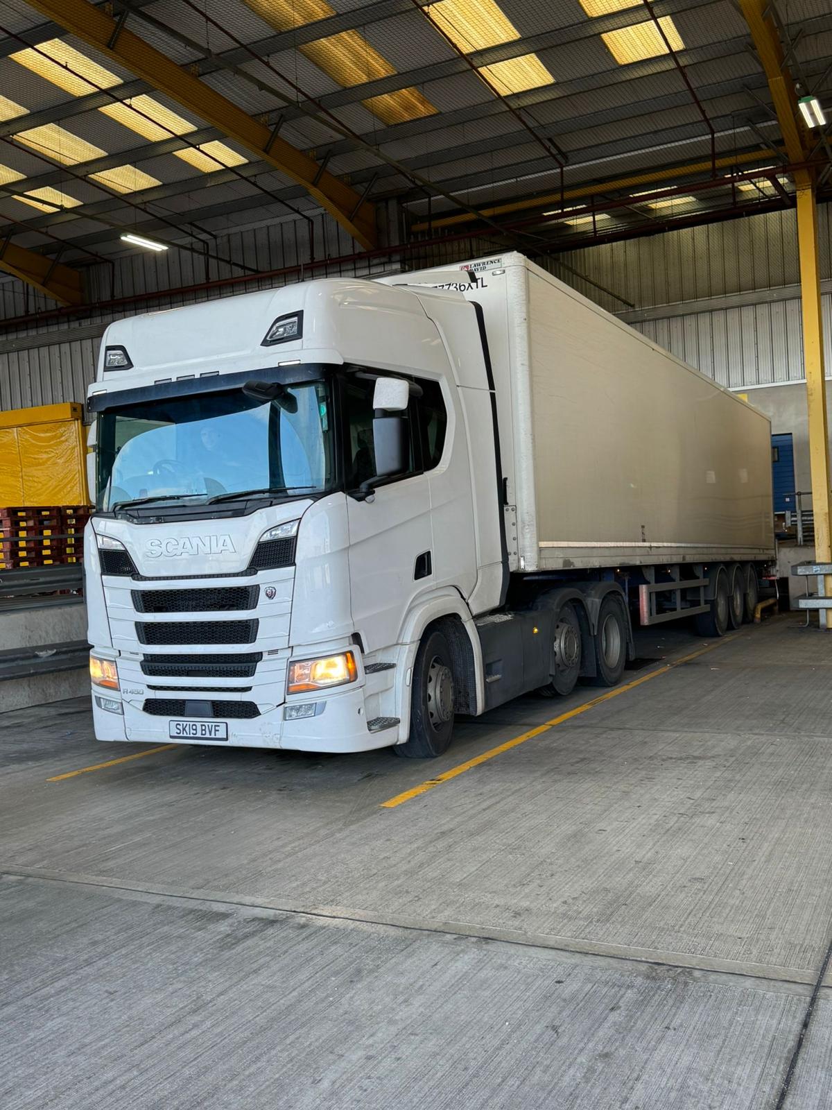 DDD 4ME fleet of tractor units providing 24/7 contract haulage